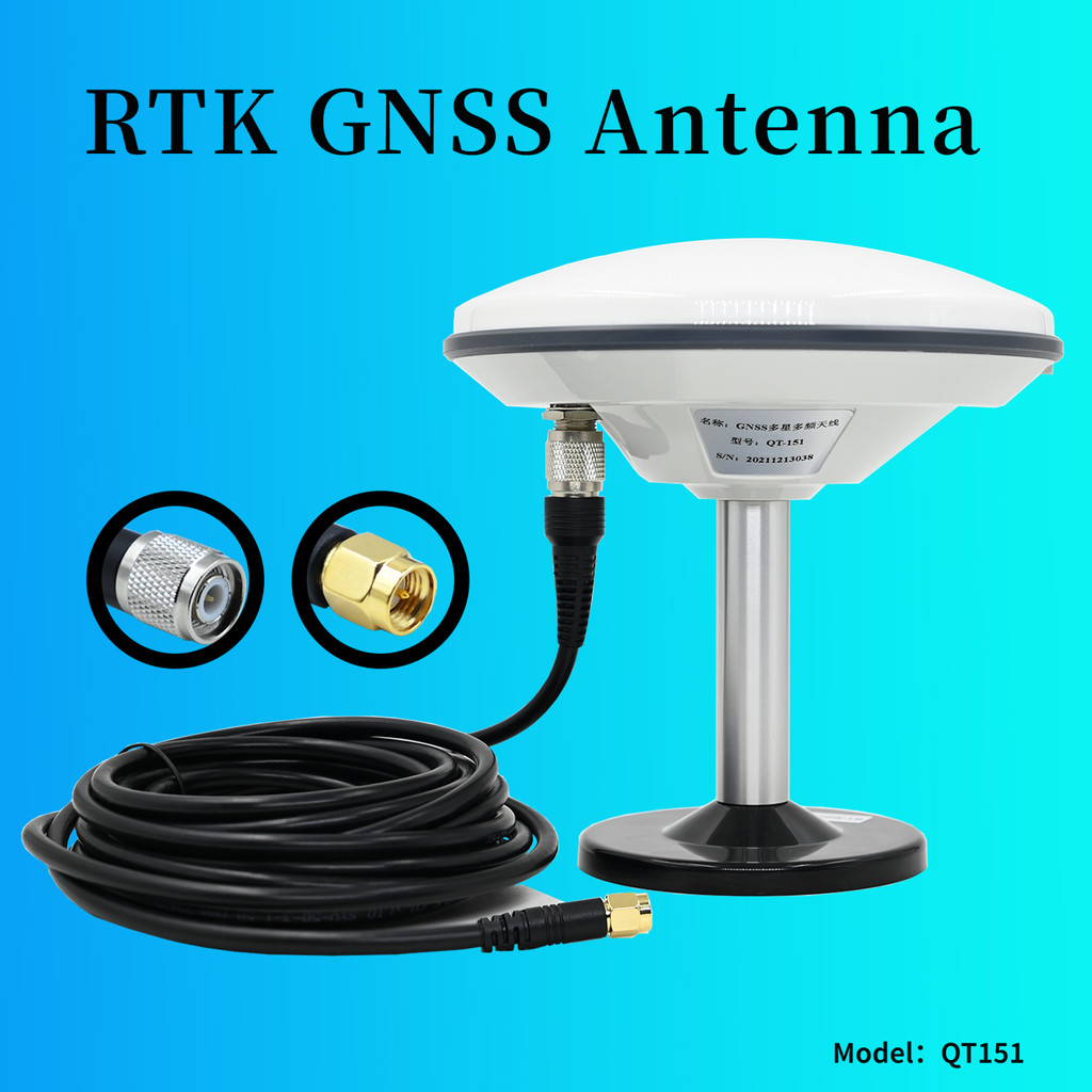 Quescan QT151 RTK GNSS Antena Trimble CFX750 Antena L1 L2 GNSS Presisi Tinggi Pertanian GPS GLONASS 