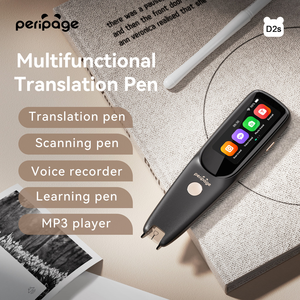 Peripage D2s Dictionary Translation Scanning Pen Mobile Scanner Translator 112 Language Voice Transl