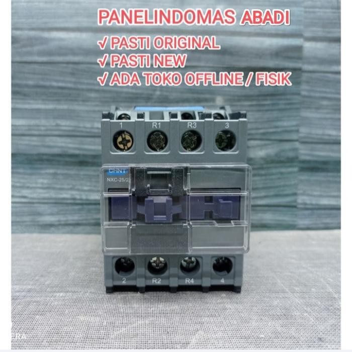 Contactor Kontaktor Nc1-2508 / Nc12508 25A 2No 2Nc Chint