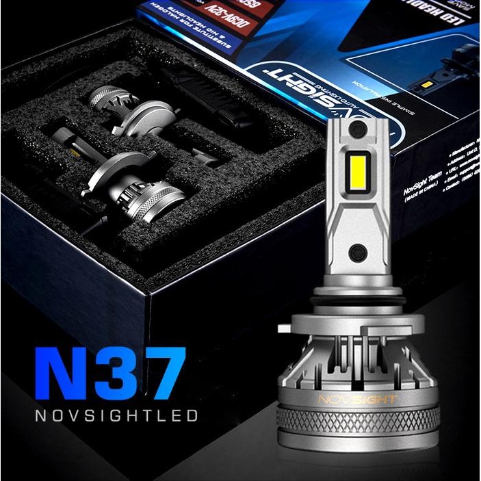 Lampu Led Mobil Novsight N37 Headlight H4 H11 9006 120W