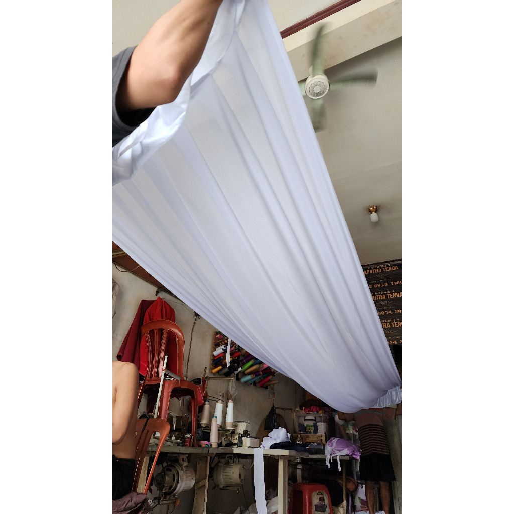 viral Plafon Sisir Atau Plafon Serut Atau Plafon Tenda Dekorasi Model Serut Atau Plafon Tenda