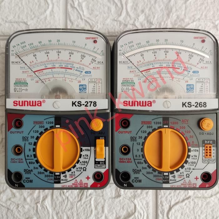 Avometer / Multimeter Ks-268 / Ks-278 Sunwa