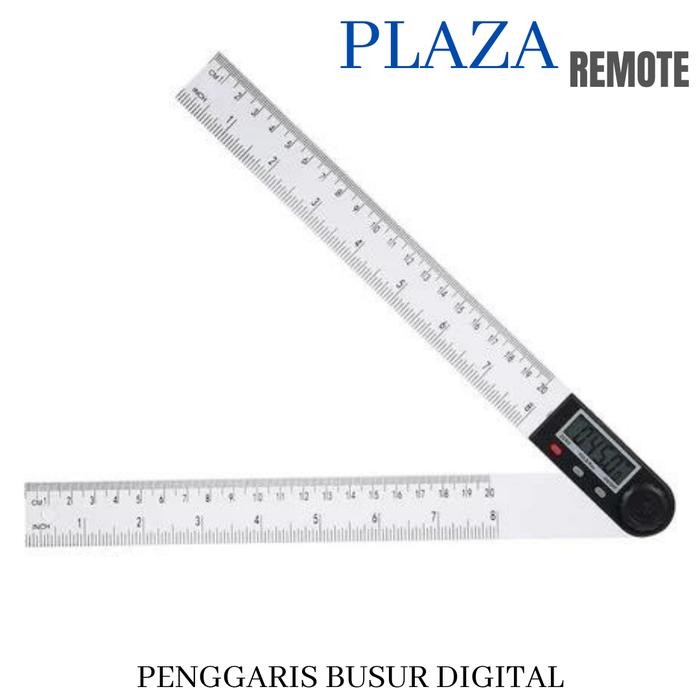 Digital Angel Penggaris Busur Derajat Sudut Digital 200 Mm