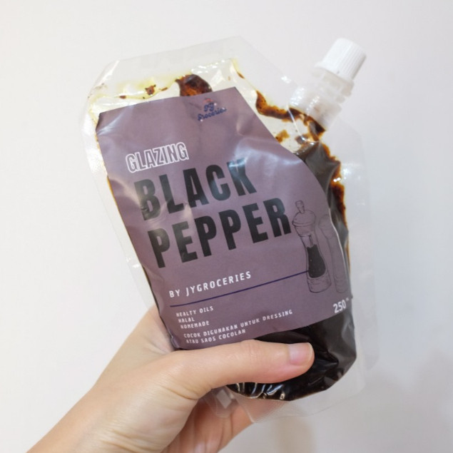 

SANS Saos Saus Glazing Blackpepper Halal Sauce 250ml