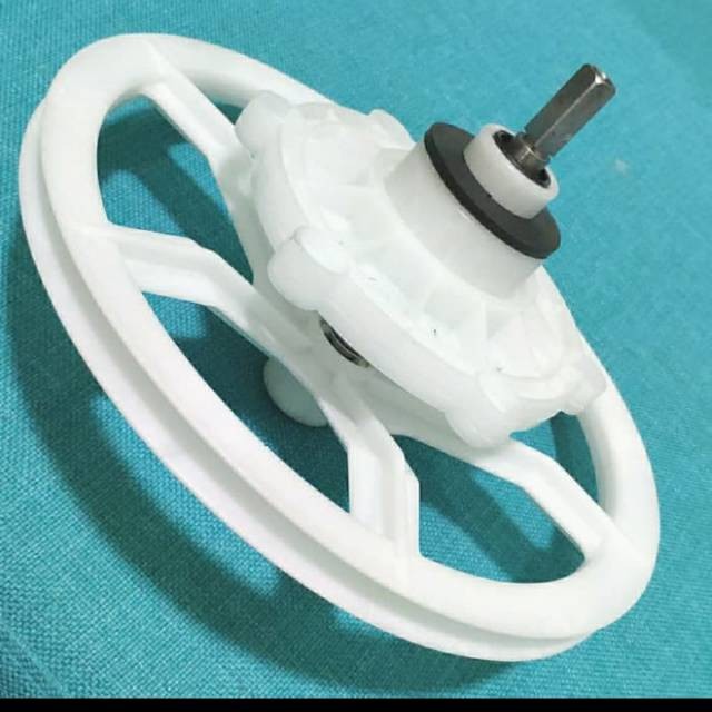 MCL5 Satu Gear Box As Pully Mesin Cuci Sanyo Aqua 2Tabung Gear Box Mesin Cuci Sanyo