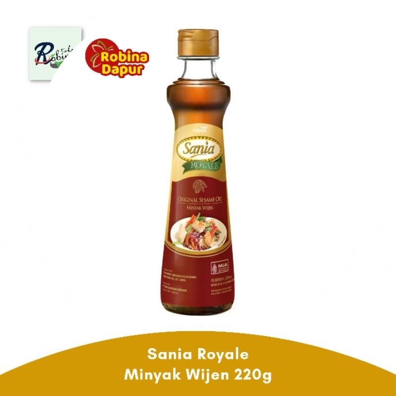 

SANS Sania Royale Minyak Wijen Sesame Oil 220 gr