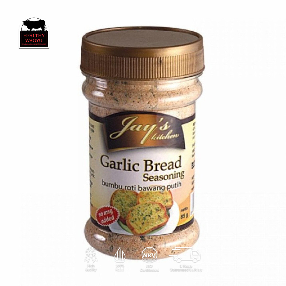 

SANS Bumbu Roti Bawang Putih Jay's Garlic Bread Seasoning 85g Healthy Wagyu