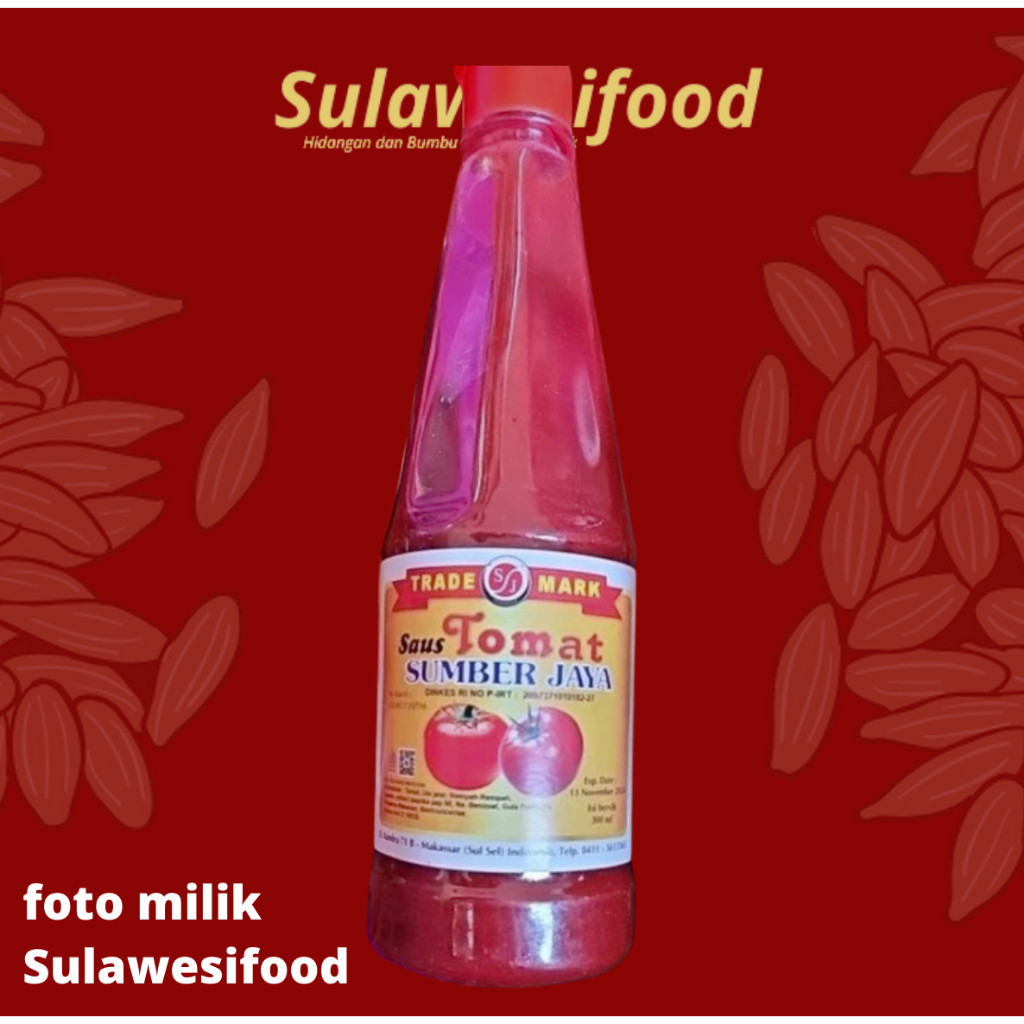 

SANS saos tomat nasi goreng merah saos lombok sambal sumber jaya makassar
