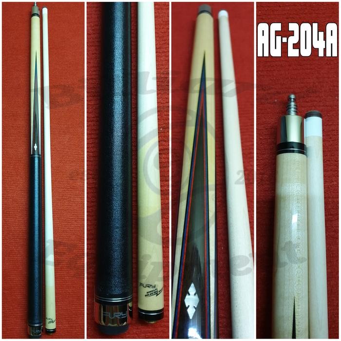 Fury AG-204A Inlay Point Stick Billiard Stick Fury Murah