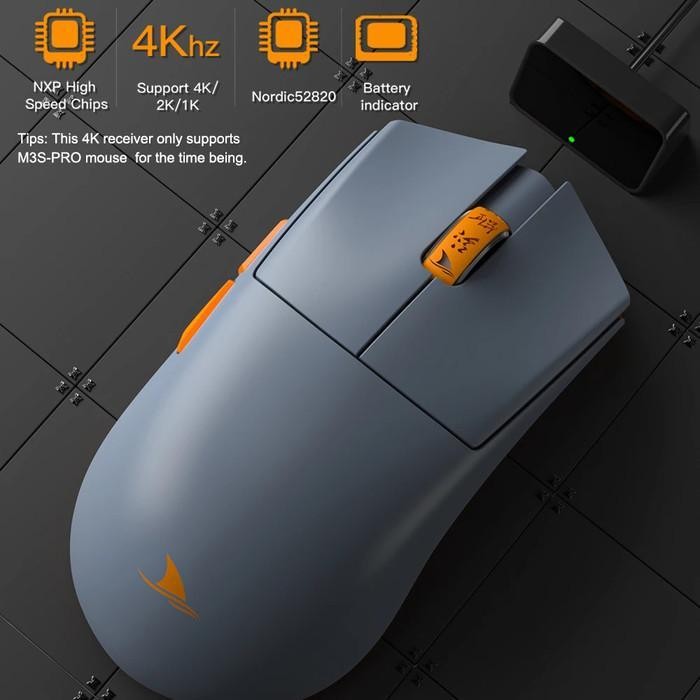 Darmoshark M3s Pro 4k Varun Wireless Ultra Light Ambi Gaming Mouse