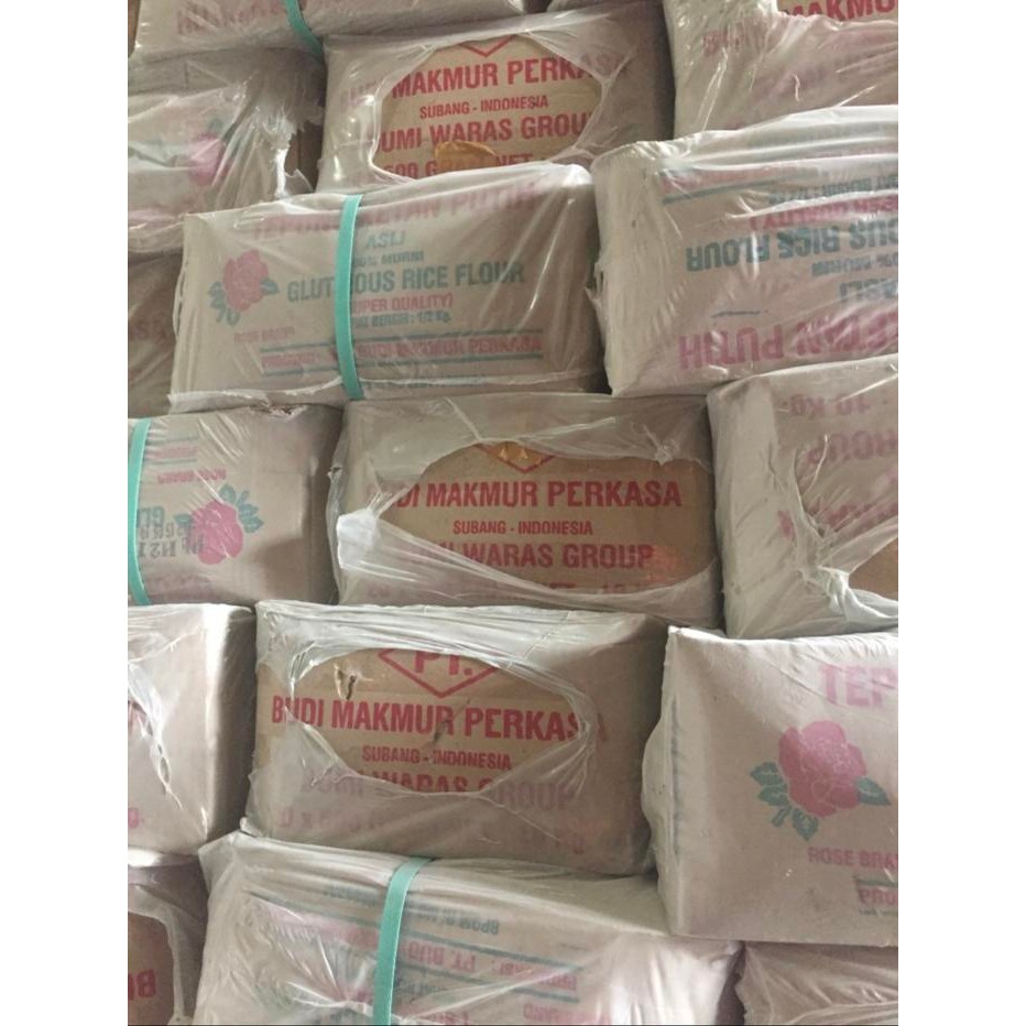 

SALE !!! TEPUNG KETAN PUTIH ROSE BRAND 500 GR X 20 BKS PER 1 DUS/KARTON 10 KG READYY
