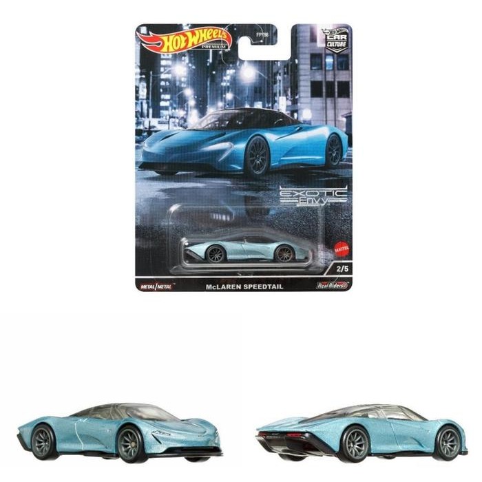 Terlaris Exotic Envy 2022 Mclaren Speedtail Hotwheels Hot Wheels Diecast