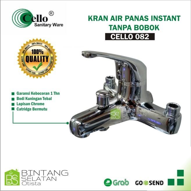 BATHTUB MIXER / KRAN AIR PANAS INSTANT CELLO 082 TANPA BOBOK