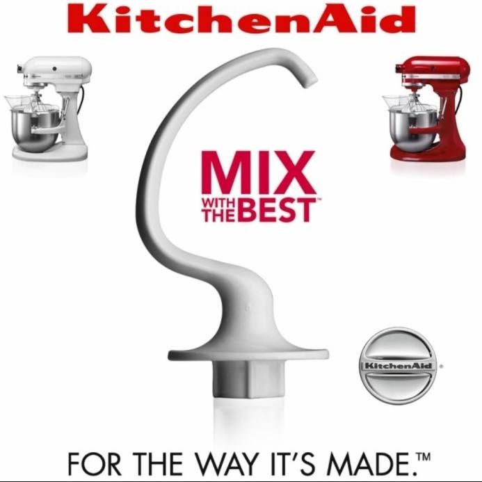 Sparepart KITCHENAID 5KPM50 5K5SS 5KPM5 Heavy Duty Beater Flat Hook Kitchen Aid Aksesoris Acessories