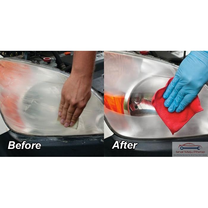PROMO / TERMURAH Pembersih & Pengkilap Kaca Mika Lampu Mobil - TURTLE WAX HEADLIGHT TERBAIK