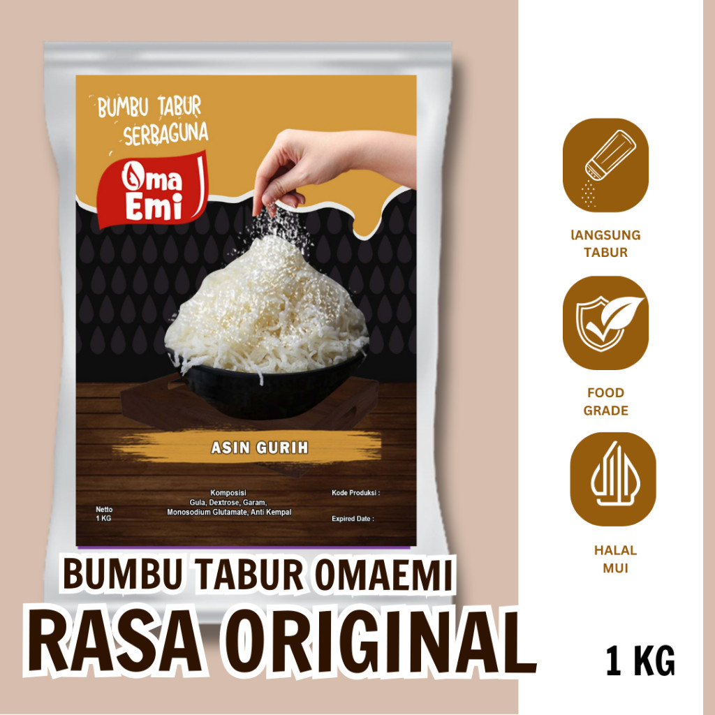 

RATU BUMBU TABUR ORIGINAL ASIN GURIH