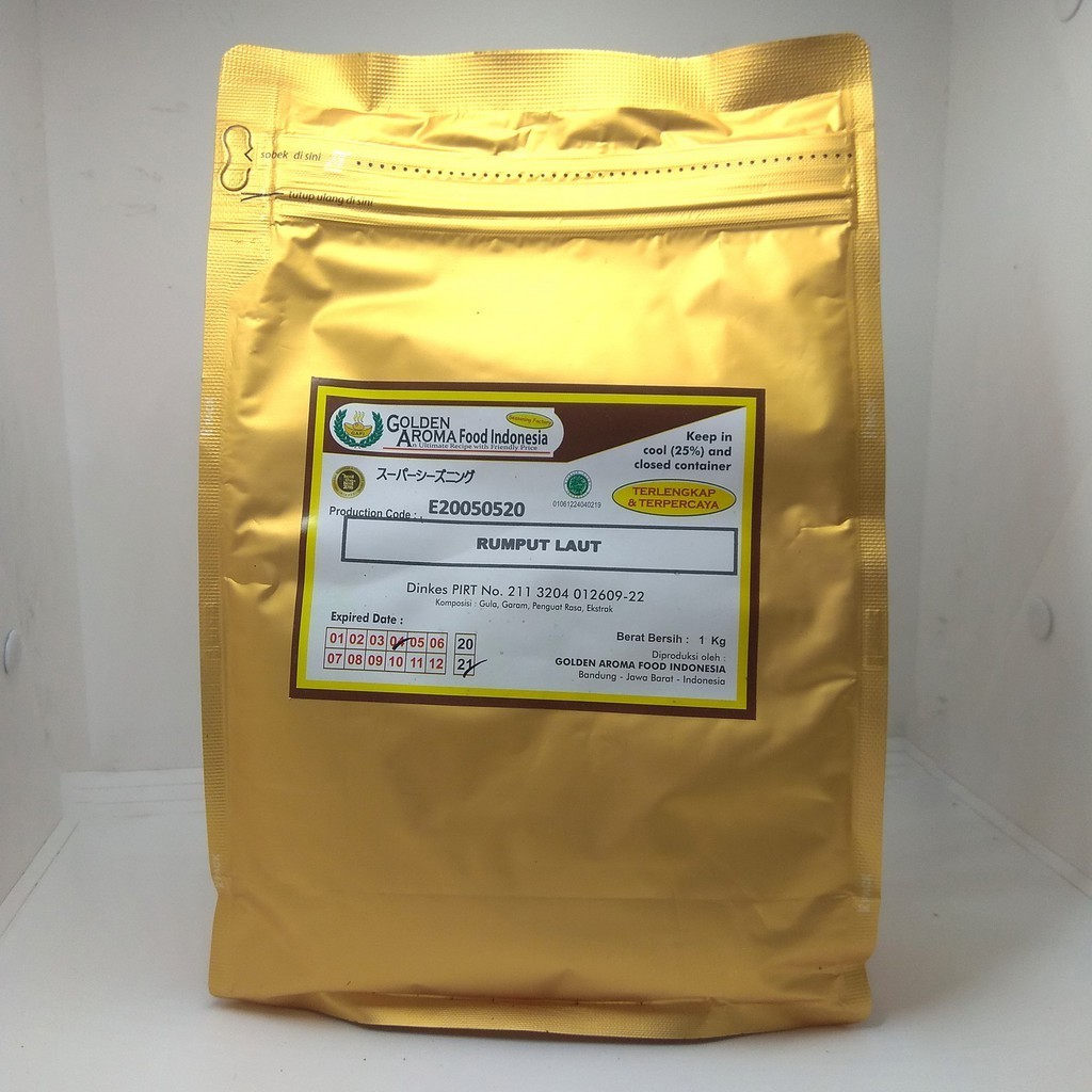 

RATU BUMBU TABUR 1 KG RASA RUMPUT LAUT SEAWEED COCOK U/ ANEKA SNACK SHIHLIN KENTANG TAHU CRISPY DLL