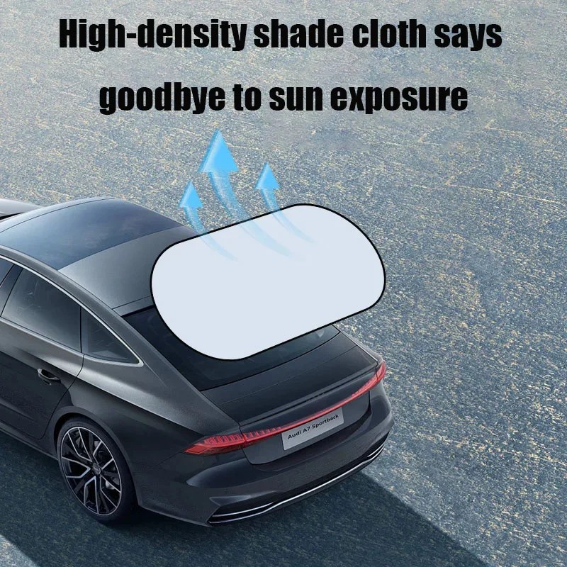 Automobile Titanium Silver Sunshade, Rear Sunshade, Rear Sunshade, Heat Insulation Sunshade, Car