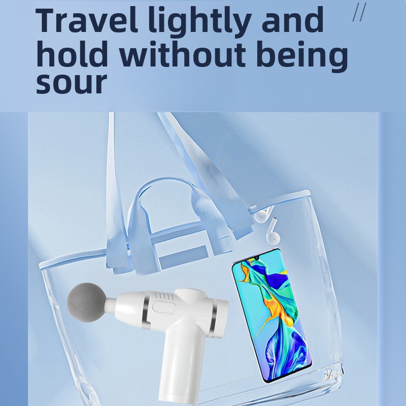 Booster Massage Gun Electric Neck Massager Smart Hit Fascia Gun For Body Massage Relaxation Fitness