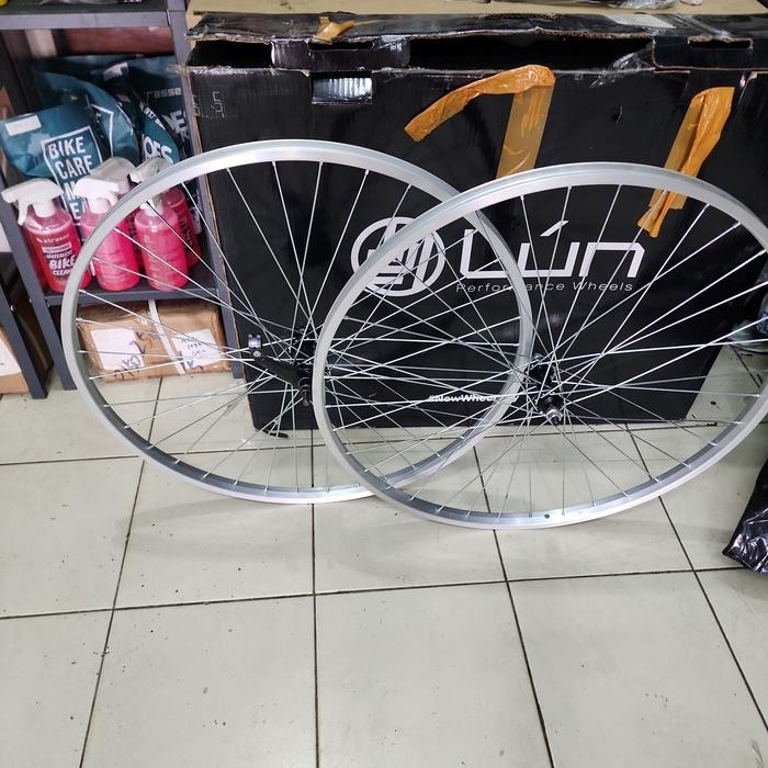 WHEELSET 700C FIXIE TERPEDO SET VELG ALLOY TEPLEK 700C