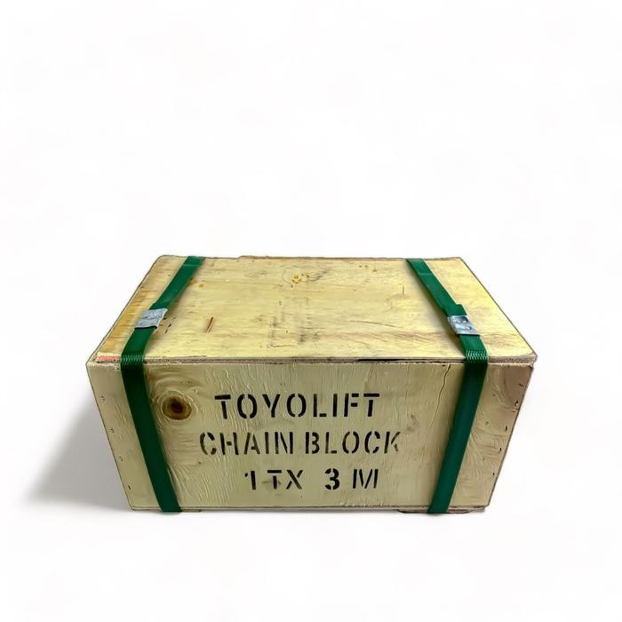 Toyo Lift Chain Block 1Ton 3Meter Katrol Kerekan Takel Garansi ResmiChainblock