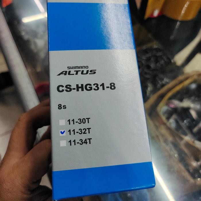 SPROCKET 8 SPEED HG 31 11-32 T SHIMANO ORIGINAL