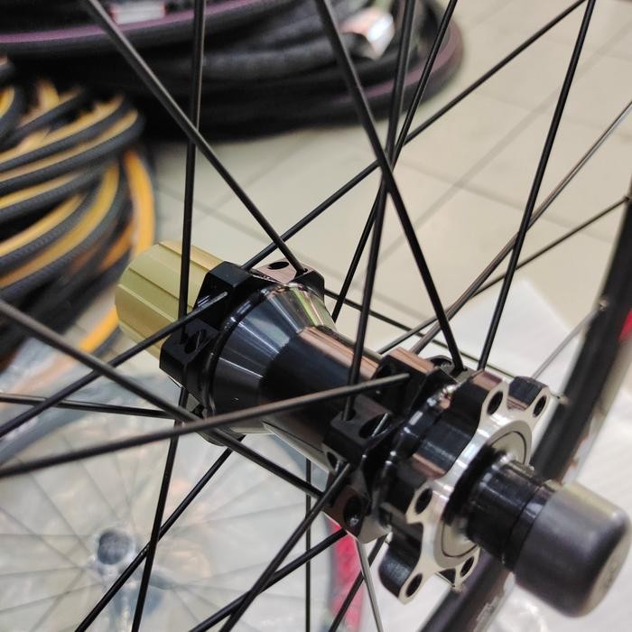 WHELLSET 451 DISK XLR8 JANGKRIK MINI VELLO HARGA SEPASANG