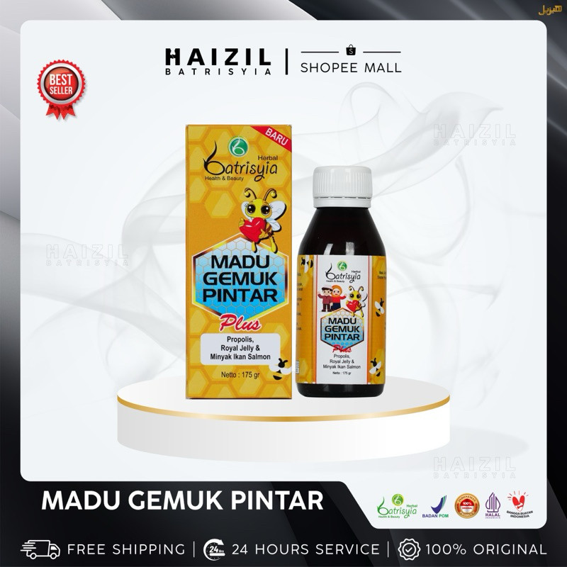 

BATRISYIA - Madu Gempi 175gr Madu Gemuk Pintar Untuk Anak Clearance