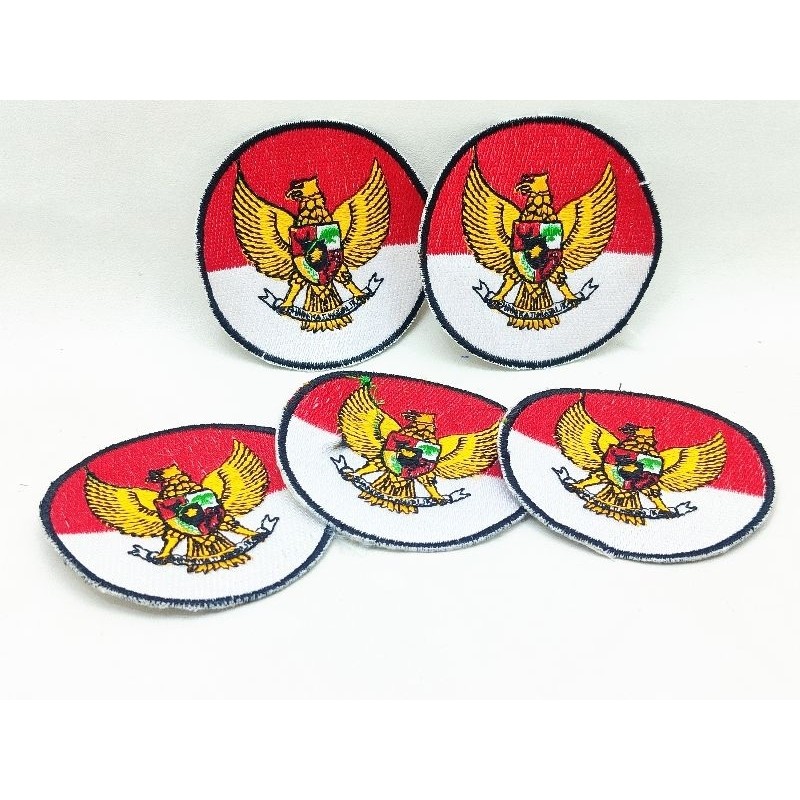 ID BADGE GARUDA INDONESIA BORDIR GARUDA INDONESIA BET INDONESIA EMBLEM LOGO GARUDA