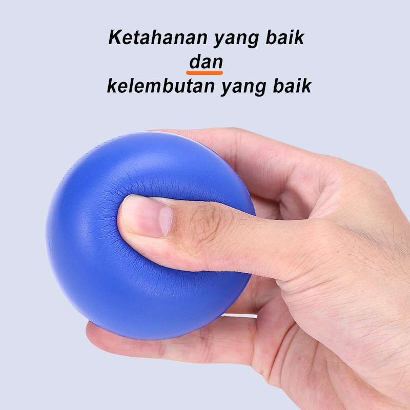 ID BOLA TERAPI TANGAN STROKE BOLA PIJAT TERAPI TANGAN REHABILITASI FINGER GRIP BALL SILIKON RUBBER