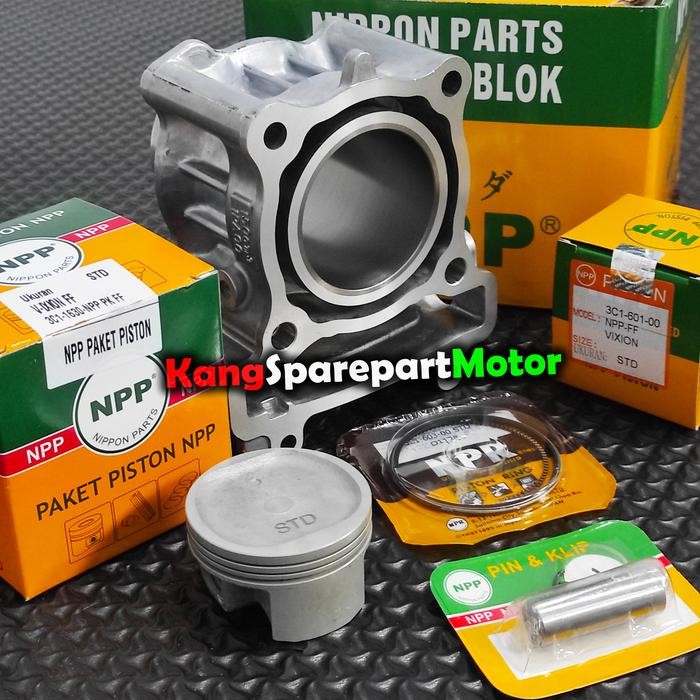 Blok Boring Seher Set Vixion Lama / Vixion New Nvl Npp