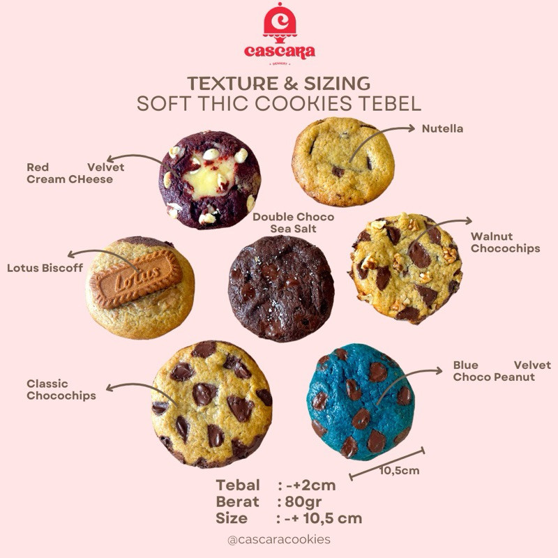 

Cascara Cookies - Promo Buy 1 Fudgy Brownies Atau Soft Cookies Get 1 Soft Baked Cookies Hampers