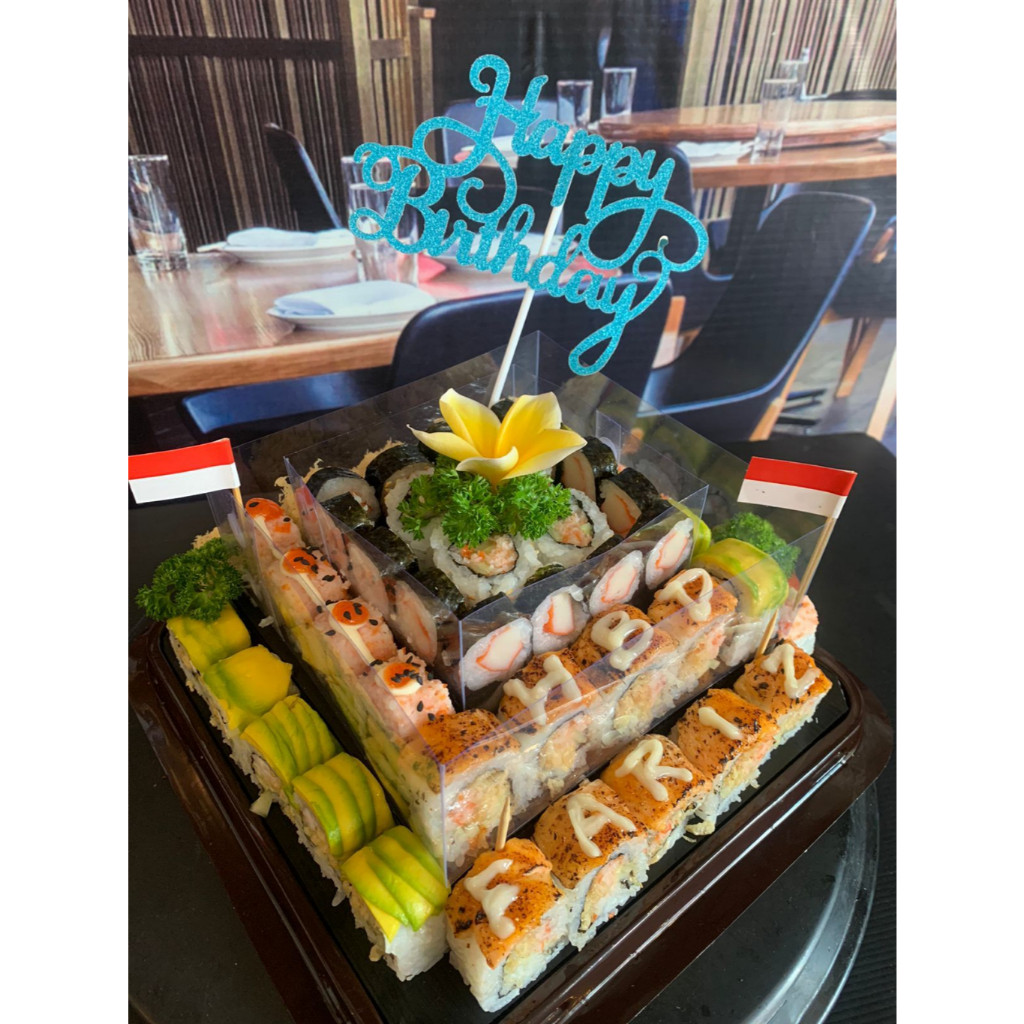 

Kue Ultah Sushi Matang Halal Fresh