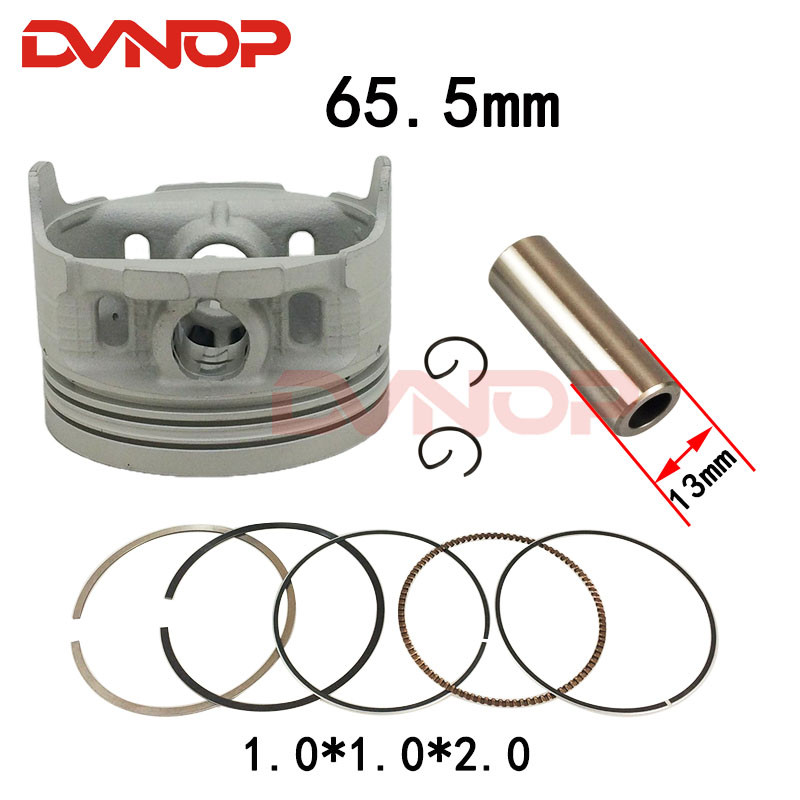 Motorcycle 65.5Mm Piston 13 Mm Pin Ring Set For Tyan Ty190 Ty200 Ty223 Ty 223 Ty250 Senke X6 250