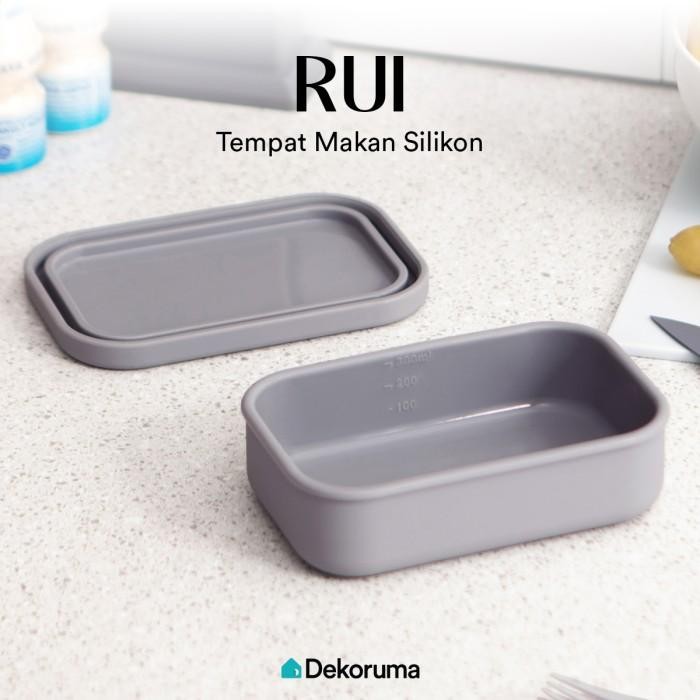 

Dekoruma RUI Tempat Makan Silikon / Kotak Makan 300ml