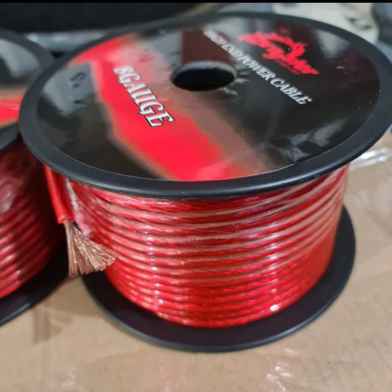 Kabel Power 8AWG Kabel Audio Mobil