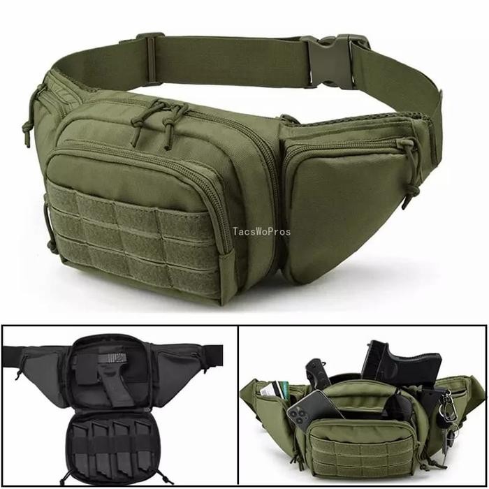Tas Senjata Tas Pinggang Waistbag Tactical #Gratisongkir #Sale #Discount