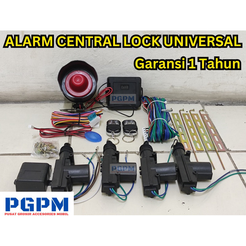 Alarm Central Lock Mobil Kijang Garansi 1 Tahun Dijamin PnP Berkualitas