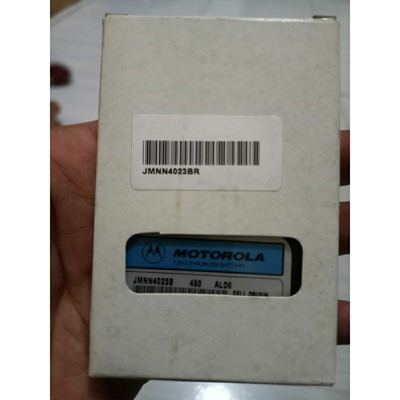 Baterai Motorola Gp328 plus Battery Ht Motorola Gp338 plus gp338+ Kondisi Baru Baterai Gp338 plus