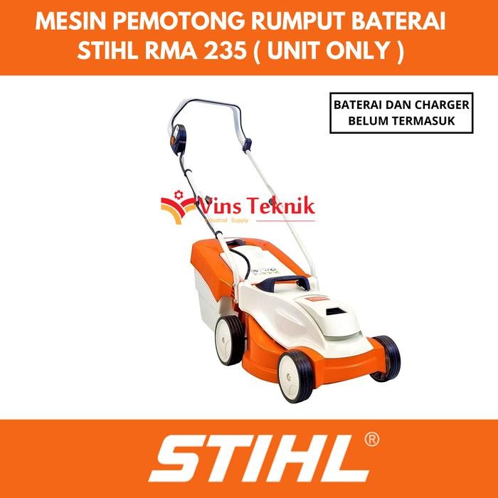 ___ Mesin Potong Rumput Cordless Dorong Stihl Rma235 Lawnmover Rma 235