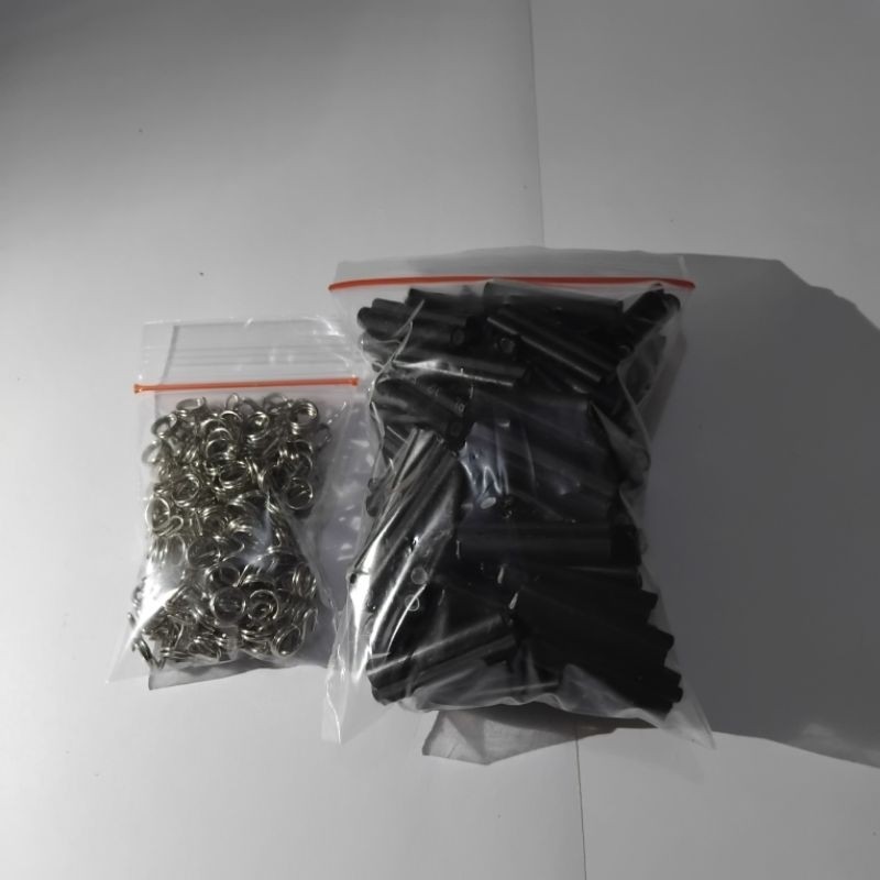 RB22 KLEM PLUS RING 8 JERAT RACIK GANTUNG RUAK RUAK ISI 100 PCS