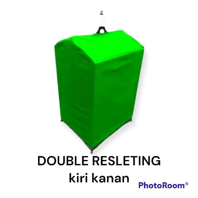 RB22 KRODONG SANGKAR BURUNG KOTAK DOUBLE RESLETING KIRI KANAN KEKINIAN NO1 NO2 NO3 NO4 NO5 TEBAL