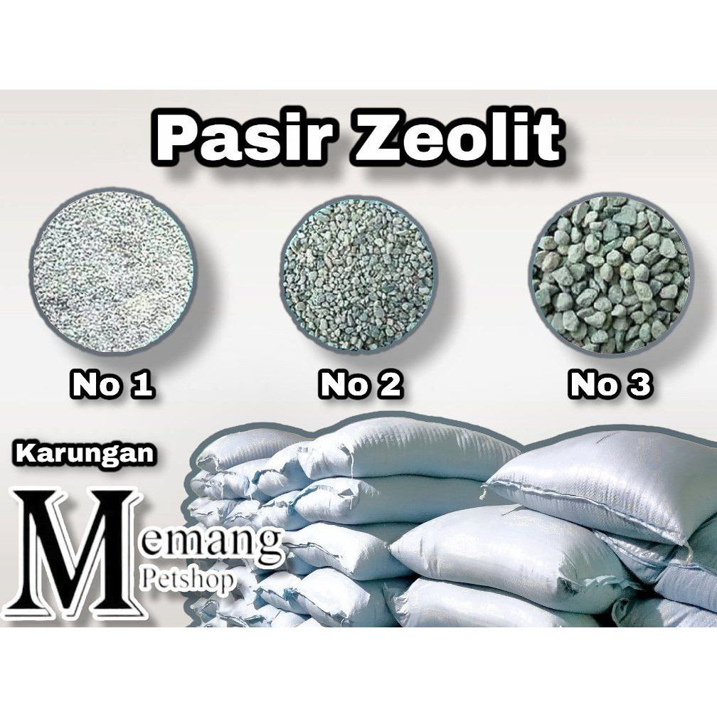 RB22 Pasir Natural Zeolite / Zeolit Karung - Pasir Hewan Peliharaan