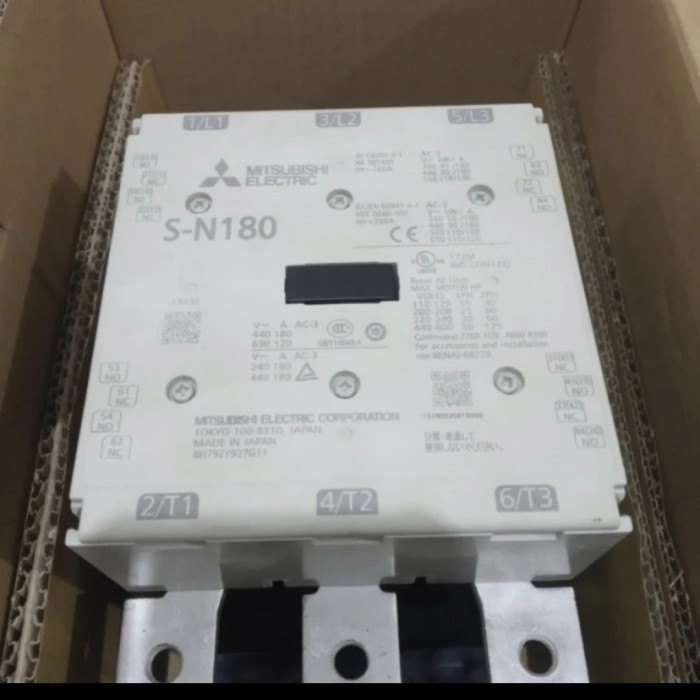 MITSUBISHI KONTAKTOR / CONTACTOR SN180 / SN 180 / SN-180 S-N180 2 BEST