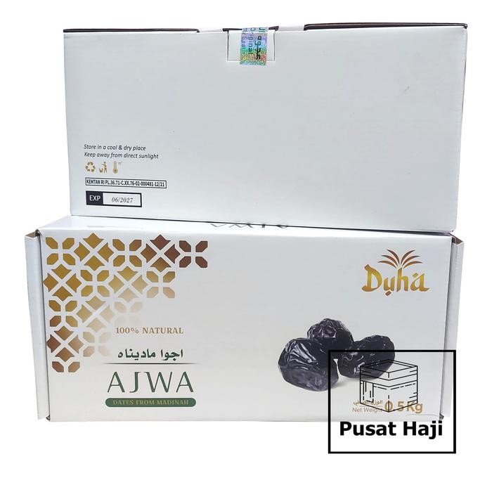 

Kurma Ajwa 500 Gr/ kurma Nabi Asli Arab dan Murah / 500gr New