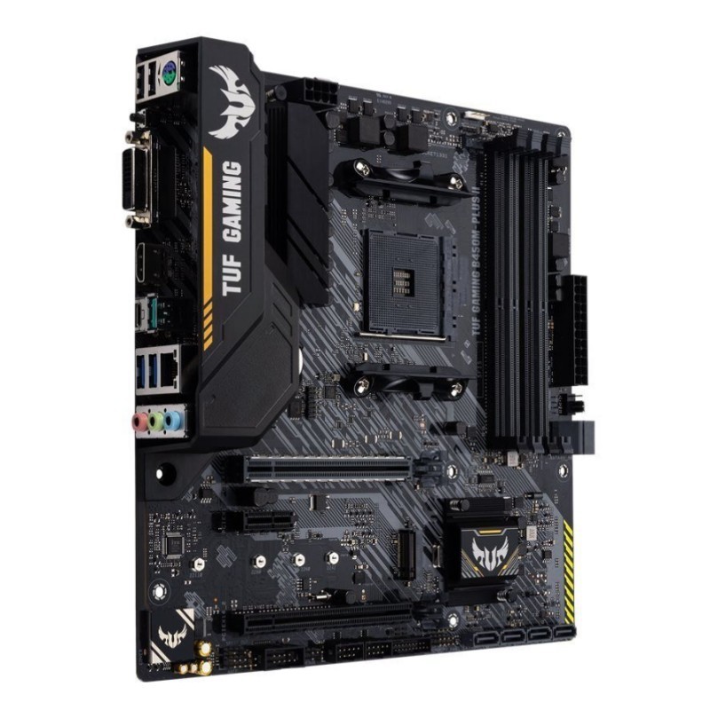 For ASUS TUF GAMING B450M-PLUS II Motherboard B450 DDR4 Mainboard 100% Tested Fully Work