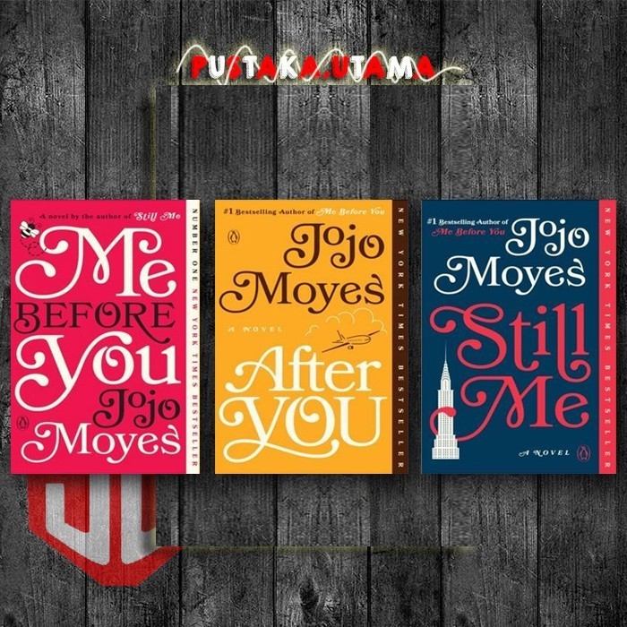 Premium Edition (HC) - Versi Eng/Ind -Me Before You Trilogy Jojo Moyes (English Version)