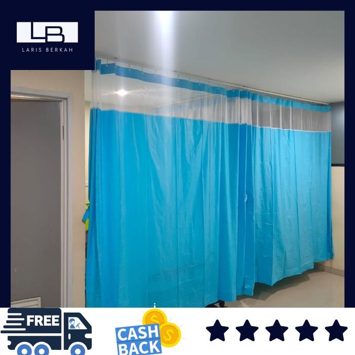 Tirai rumah sakit anti bakteri Tirai rumah sakit klinikRSMaximus