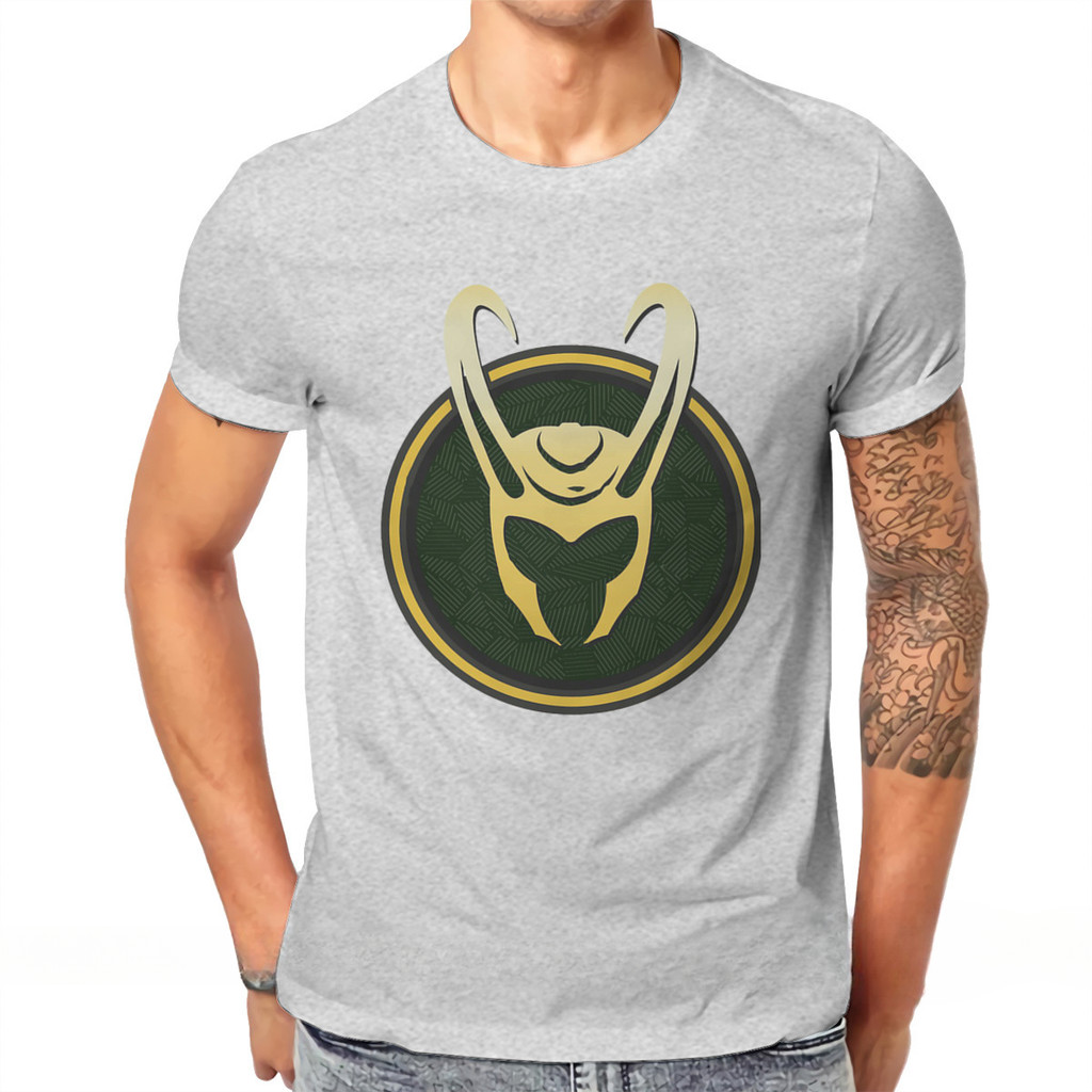 Summer God Of Mischief Helmet Norse Mythology  T Shirt Vintage Alternative Loose Crewneck Top sell  