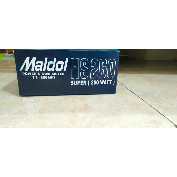 Swr Power Meter Maldol Hs-260 200 Watt Maldol Hs260